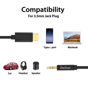 USB C to AUX Cable