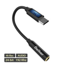 Load image into Gallery viewer, USB C to 3.5mm Adapter